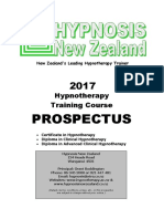 Prospectus: Hypnotherapy Training Course