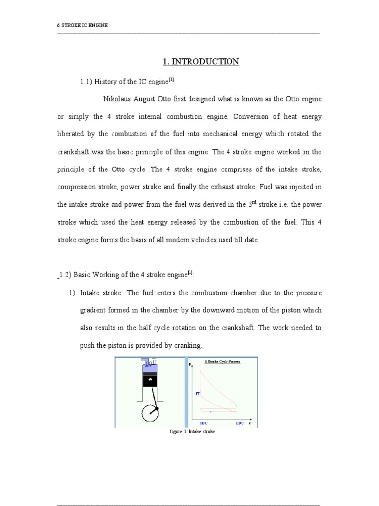 Six Stroke Engine Seminar Report