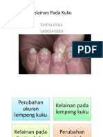 Kelainan Pada Kuku - PPT Tekos