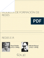 Modelos de formación de Redes  - Unidad 3