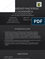 Analisis de Sistemas Parametricos y No Parametricos