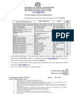 Notification JKSSB Asst Operator Clerk Driver Other Posts PDF