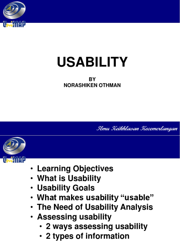 Usability Analysis and Assessment Guide | PDF | Usability | Heuristic