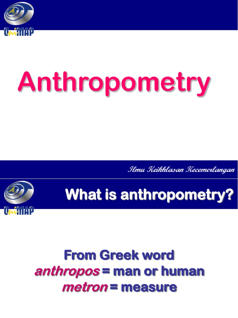 Anthropometry | PDF | Anthropometry | Computing And Information Technology