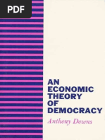 Anthony Downs-An Economic Theory of Democracy-Harper and Row (1957)