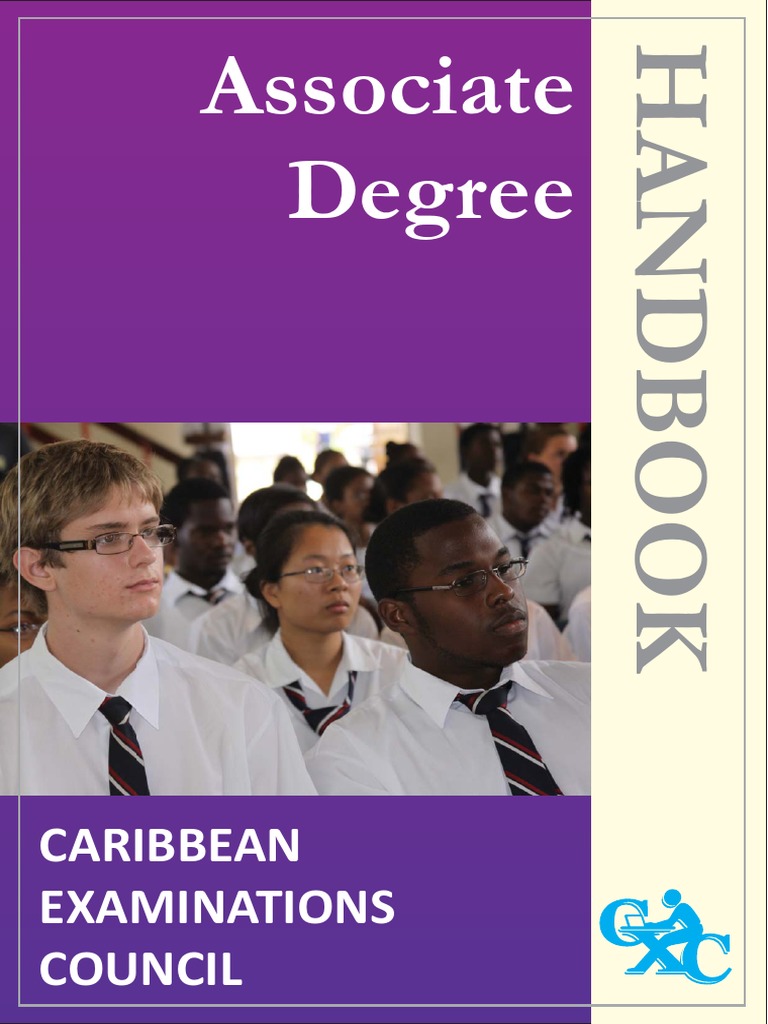CAPE Associate Degree Handbook PDF Academic Degree Associate Degree