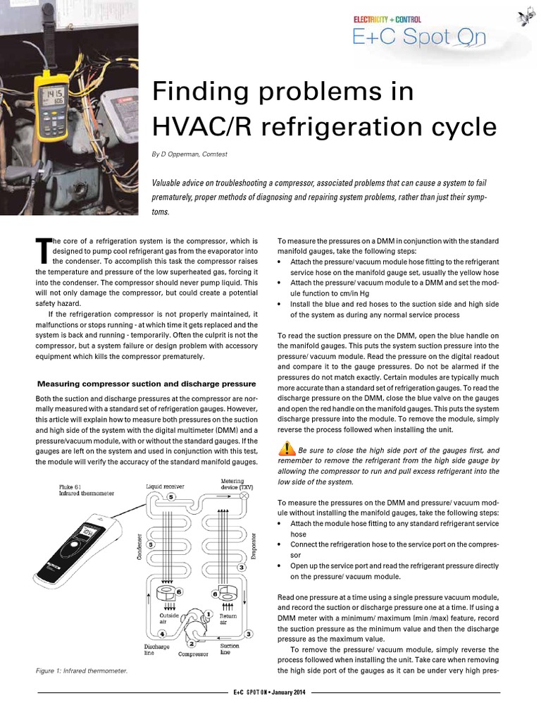 Troubleshooting HVAC/R Compressor Issues | PDF | Troubleshooting | Hvac