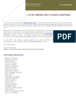 295242449 CFP Latin American Language Literature and Culture