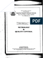 Metrology Quality Control Textbook