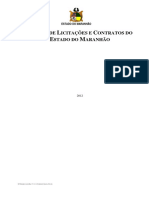 Código de Licitacao Do Governo Do Estado - 2012 PDF