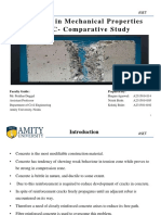 Variation in Mechanical Properties of FRC-Comparative Study