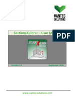 Sections Xplorer User Manual PDF