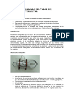 Cálculo Aproximado Del Valor Del Magnetismo Terrestre