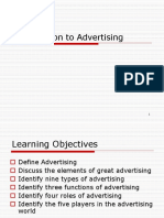 Introduction To Advertising