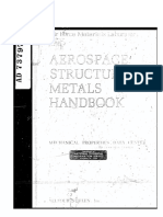 Aerospace Structural Metals Handbook, Volume 1