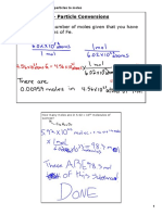 2b converting representative particles to moles