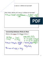 4 converting moles   grams