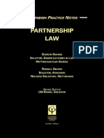 (Elspeth Deards) Practice Notes On Partnership Law PDF