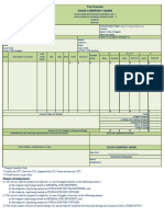 GST Invoice Format