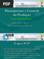 01 - Planejamento e Controle Da Produção (PCP) - Conceitos Básicos 