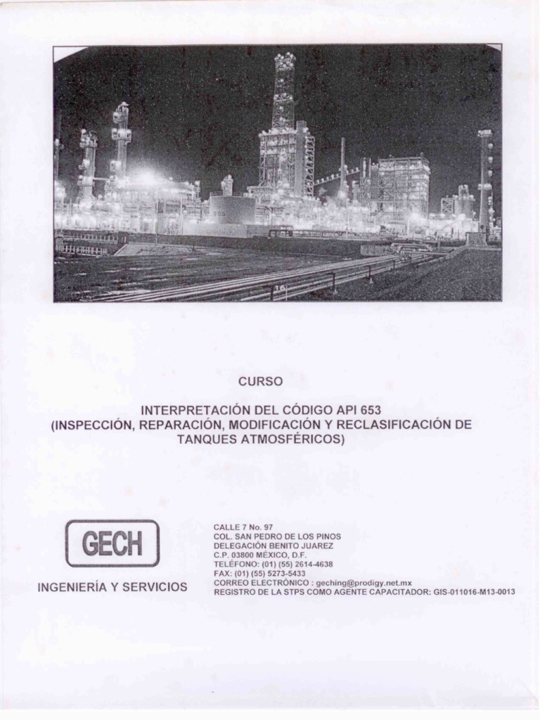Interpretacion Del Codigo API 653 | PDF