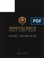 Nostalrius Post Mortem