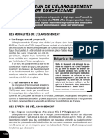 289107464 Les Enjeux de l Elargissement de l Union Europeenne PDF