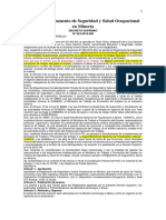 Aprueban Reglamento de Seguridad y Salud Ocupacional en Minería