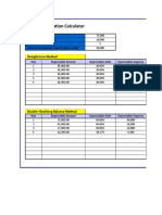 Quick Depreciation Calculator: Straight-Line Method