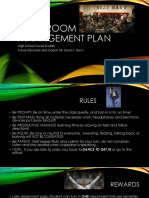 Edu 220 Clasroom Management Plan