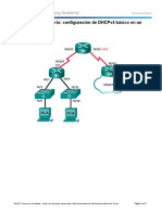 8.1.2.4 Lab - Configuring Basic DHCPv4 on a Router