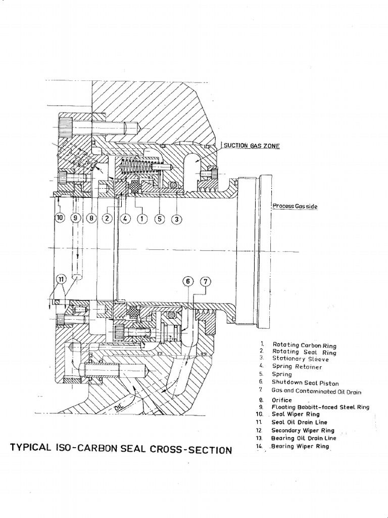 X Section ISO Carbon Seal | PDF