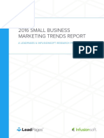 2016 Small Business Marketing Trends Report Leadpages Is