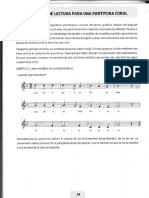 Principios de Lectura para Una Partitura Coral