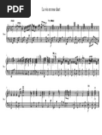 La Vie en Rose Duet -Piano