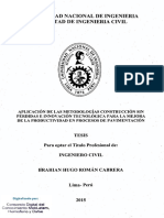 APLICACIÓN DE LAS METODOLOGÍAS CONSTRUCCIÓN SIN Perdidas PDF