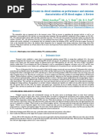 Effect of water-in-diesel emulsion on performance and emission characteristics of DI diesel engine