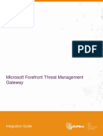 007-012179-001 Microsoft Forefront TMG Integration Guide RevA