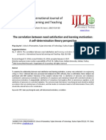 International Journal of Learning and Teaching