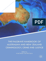 Palgrave Handbook of Australian and New Zealand Criminology, Crime and Justice - Cover