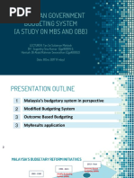Malaysian Government Budgeting Malaysian (1)