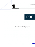 SNI 3932 2008 Mutu Karkas Dan Daging Sapi PDF