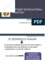 Enfoque Sociocultural