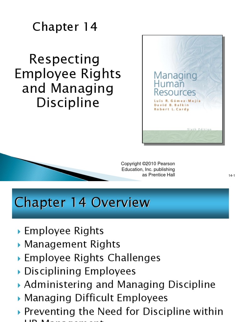 Respecting Employee Rights and Managing Discipline | PDF ...
