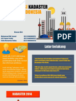 Implementasi Kadaster 2014 Di Indonesia - Teknik Geomatika - Its