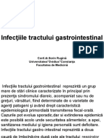 Infecţiile Tractului Gastrointestinal