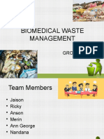 Biomedical Waste Management