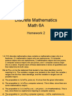 Discrete Mathematics Math 6A: Homework 2