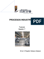 Procesos Industriales Sesión 7