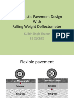 Mechanistic Pavement Design